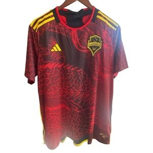 Seattle Sounders FC Adidas (NEW) Pre-Match Jersey Dragon Design -Limited Edition